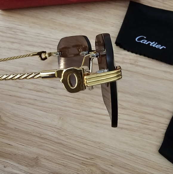 Cartier Classic C DE Cartier Motif Sunglasses - Picture 7 of 13